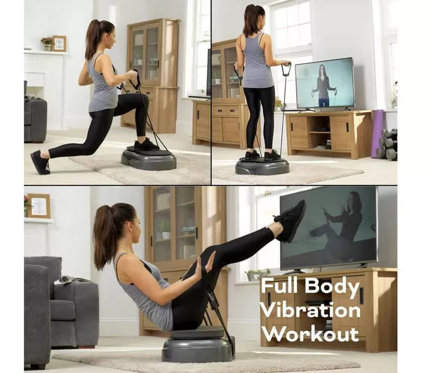 Vibration Plate Exerciser - Grey