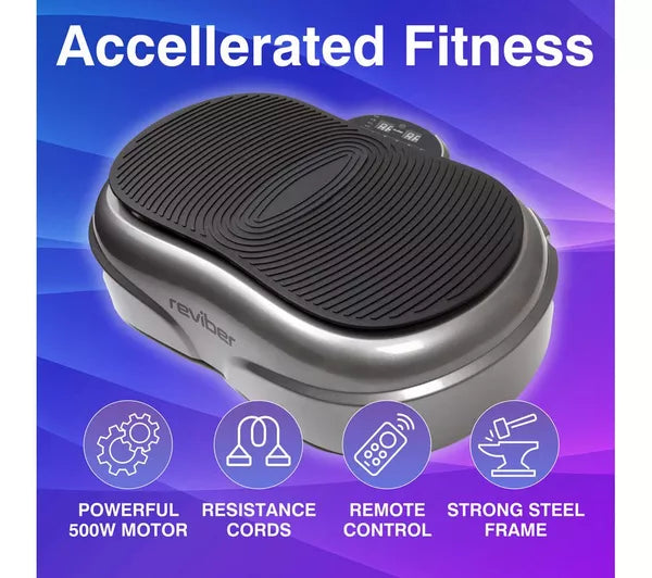 Vibration Plate Exerciser - Grey