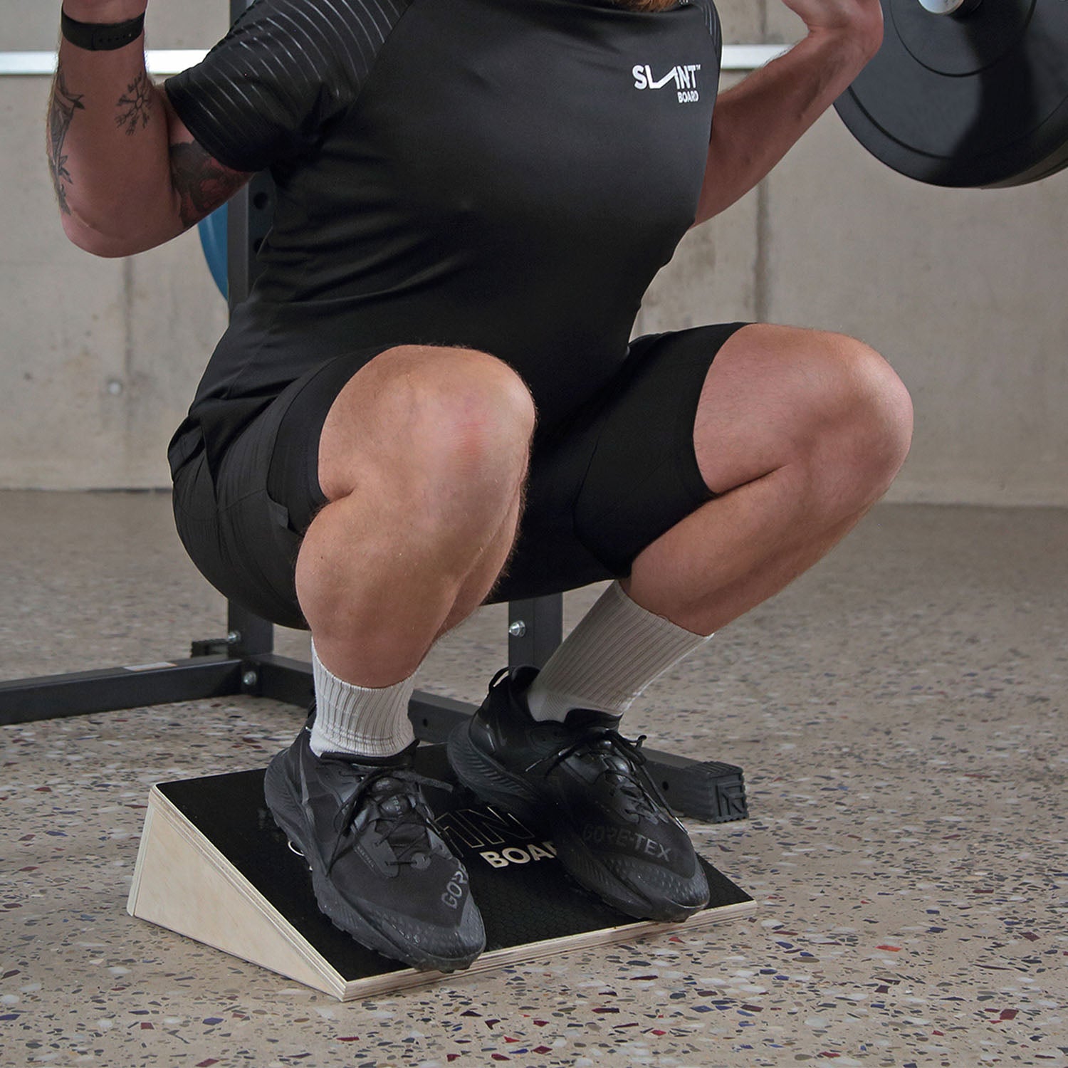 Slant Board Flat-Packed Squat Ramp