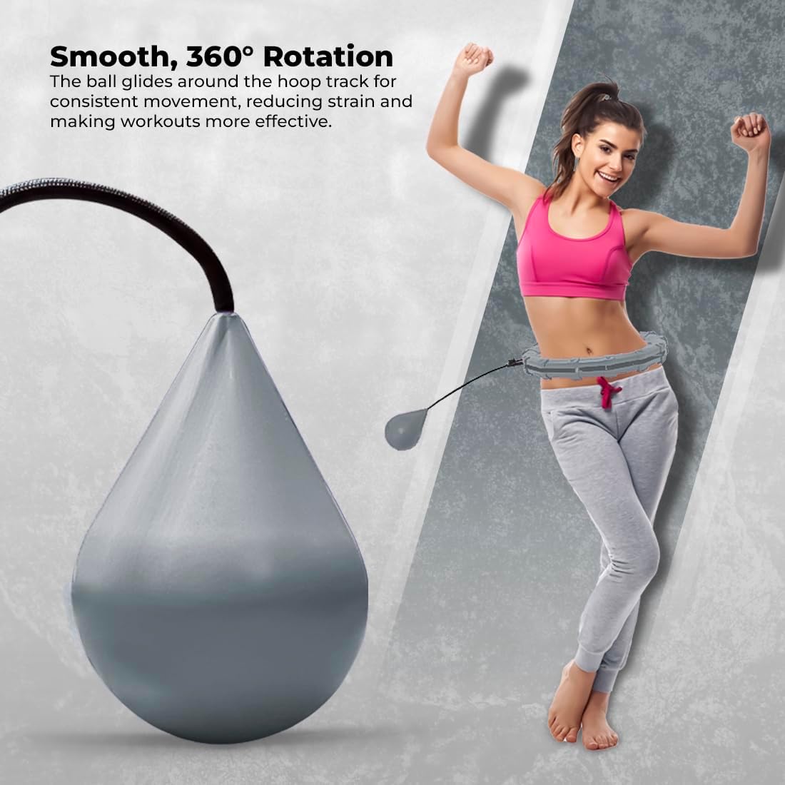 Smart Weighted Hula Hoop for Adults