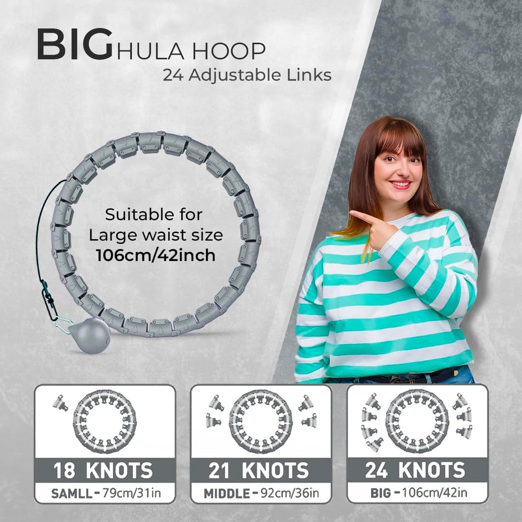 Smart Weighted Hula Hoop for Adults